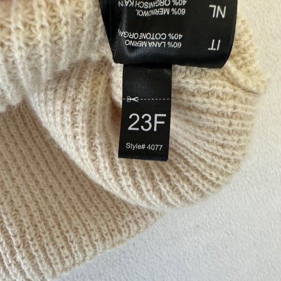 Kuhl Womens Norda Merino Wool Organic Cotton Waffle Knit Waffle Quarter Zip XL - Picture 13 of 14